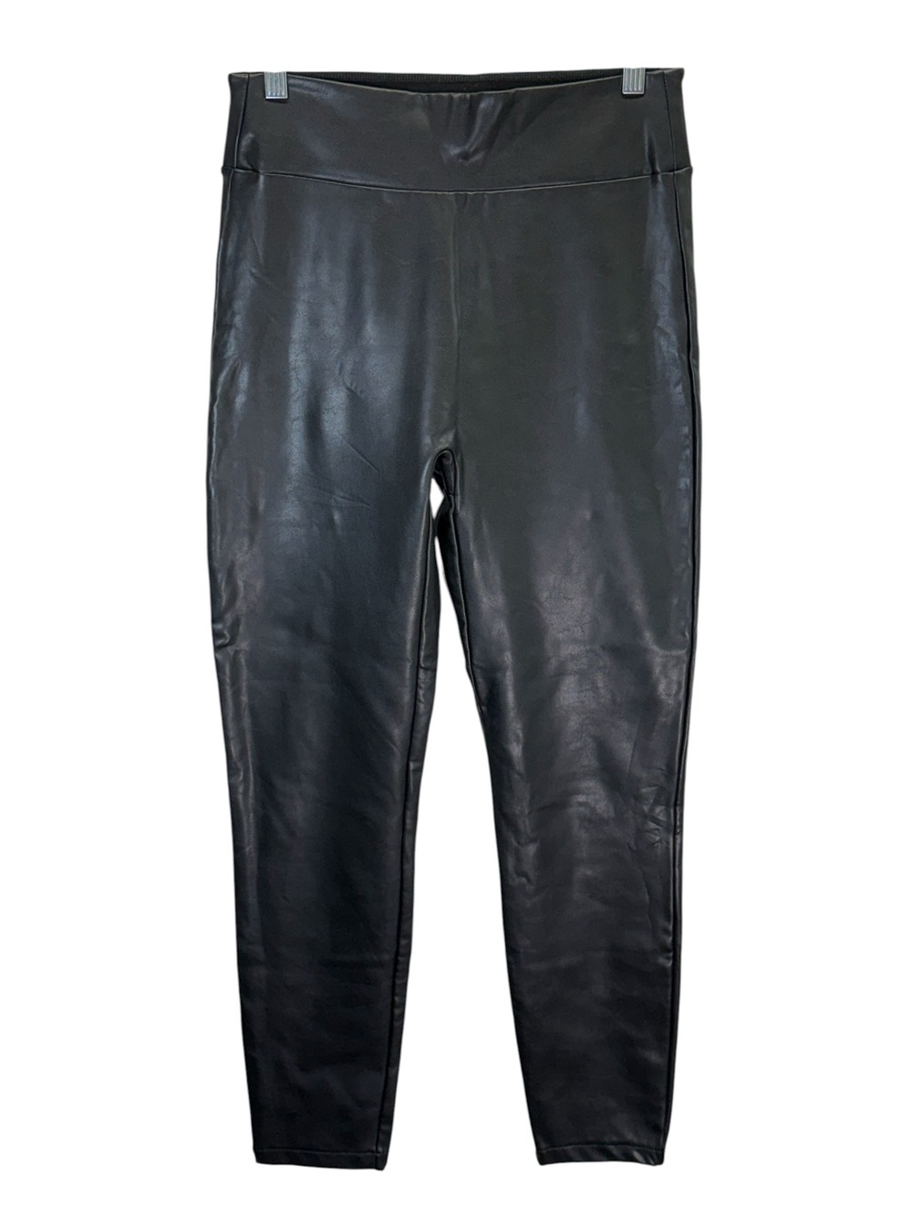 Abercrombie & Fitch Black Vegan Leather Leggings
Size M